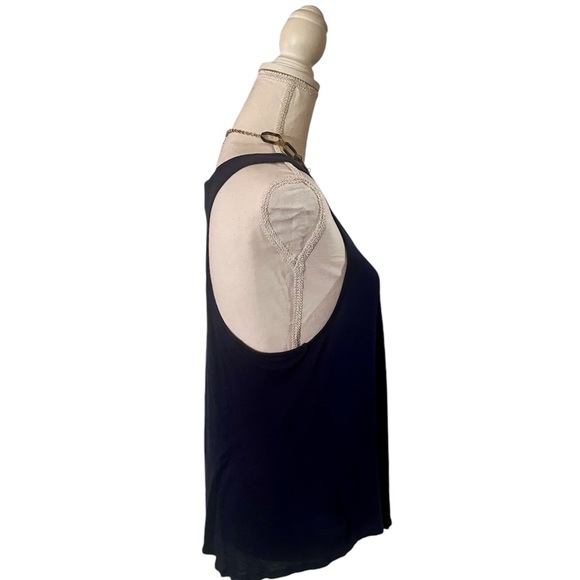 BCBGeneration Navy Blue Racerback Tank Top - Picture 3 of 10